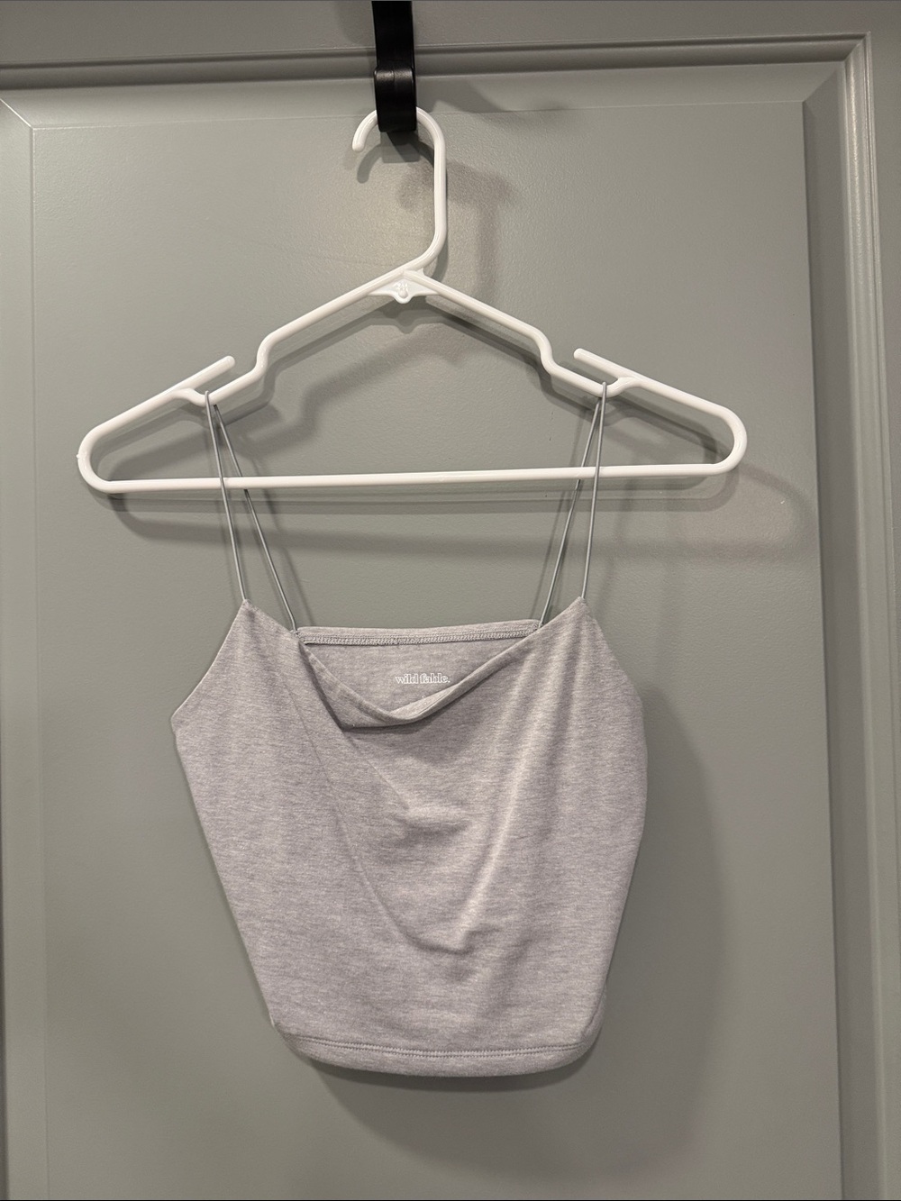 wild fable Light Gray Cowl Neck Cami